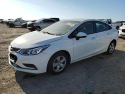 Chevrolet salvage cars for sale: 2017 Chevrolet Cruze LS