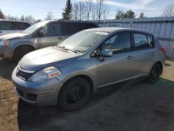 Salvage cars for sale at Bowmanville, ON auction: 2007 Nissan Versa S