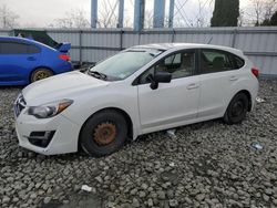 Salvage cars for sale from Copart Windsor, NJ: 2015 Subaru Impreza