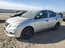 Nissan Versa S salvage cars for sale: 2014 Nissan Versa S