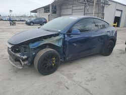 Salvage cars for sale from Copart Corpus Christi, TX: 2021 Tesla Model Y