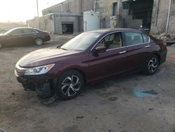 Honda salvage cars for sale: 2017 Honda Accord LX