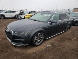 Salvage cars for sale from Copart Brighton, CO: 2018 Audi A4 Allroad Prestige