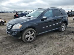 Salvage cars for sale from Copart Bakersfield, CA: 2009 Mercedes-Benz ML 350