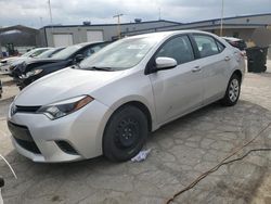 Toyota salvage cars for sale: 2016 Toyota Corolla L