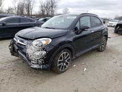 Salvage cars for sale from Copart Cicero, IN: 2017 Fiat 500X Trekking