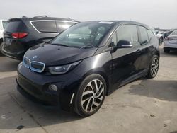 Salvage cars for sale from Copart Grand Prairie, TX: 2017 BMW I3 REX
