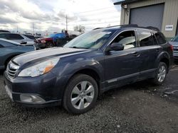 Salvage cars for sale from Copart Eugene, OR: 2012 Subaru Outback 2.5I Limited