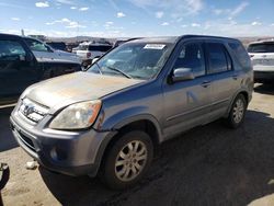 Salvage cars for sale at Albuquerque, NM auction: 2006 Honda CR-V SE