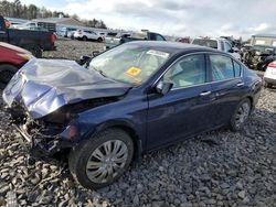 Salvage cars for sale at Windham, ME auction: 2016 Honda Accord EX