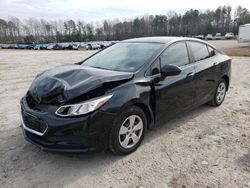 Vehiculos salvage en venta de Copart Charles City, VA: 2018 Chevrolet Cruze LS