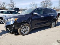 Salvage cars for sale from Copart Rogersville, MO: 2017 KIA Sorento LX