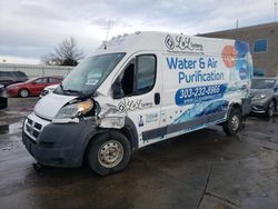 Salvage cars for sale at Littleton, CO auction: 2017 Dodge RAM Promaster 2500 2500 High