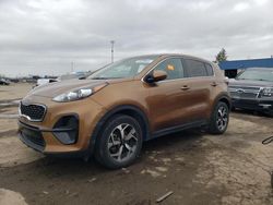 Salvage cars for sale from Copart Woodhaven, MI: 2021 KIA Sportage LX