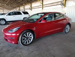 2018 Tesla Model 3 en venta en Phoenix, AZ