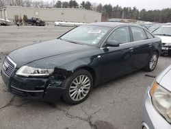 Salvage cars for sale at Exeter, RI auction: 2007 Audi A6 3.2 Quattro