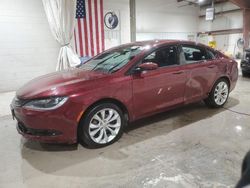 Salvage cars for sale from Copart Leroy, NY: 2016 Chrysler 200 S