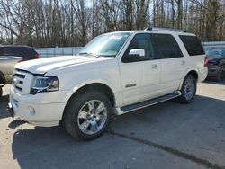 Ford Expedition salvage cars for sale: 2007 Ford Expedition Limited