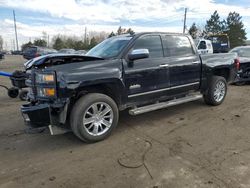 Chevrolet salvage cars for sale: 2014 Chevrolet Silverado K1500 High Country