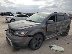 Salvage cars for sale at Houston, TX auction: 2019 Dodge Journey Crossroad