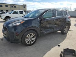 Salvage cars for sale from Copart Wilmer, TX: 2017 KIA Sportage LX