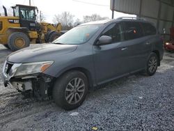 Salvage cars for sale at Cartersville, GA auction: 2015 Nissan Pathfinder S