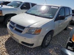 Salvage cars for sale from Copart Temple, TX: 2009 Dodge Grand Caravan SE
