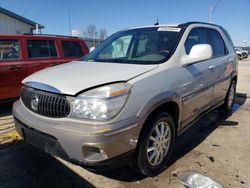 Salvage cars for sale at Pekin, IL auction: 2006 Buick Rendezvous CX