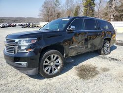 Chevrolet Suburban salvage cars for sale: 2015 Chevrolet Suburban C1500 LTZ