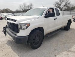 Salvage cars for sale from Copart San Antonio, TX: 2020 Toyota Tundra Double Cab SR/SR5