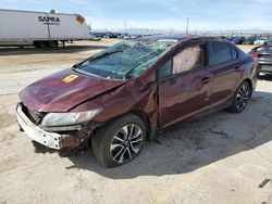 Salvage cars for sale from Copart Sun Valley, CA: 2013 Honda Civic EX