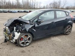 Salvage cars for sale at Leroy, NY auction: 2016 Ford Fiesta ST
