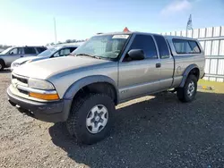 Salvage cars for sale at Anderson, CA auction: 2001 Chevrolet S Truck S10