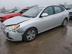 Salvage cars for sale from Copart Hillsborough, NJ: 2010 Hyundai Elantra Blue