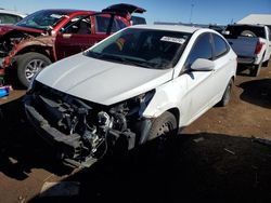 Salvage cars for sale at Brighton, CO auction: 2017 Hyundai Accent SE