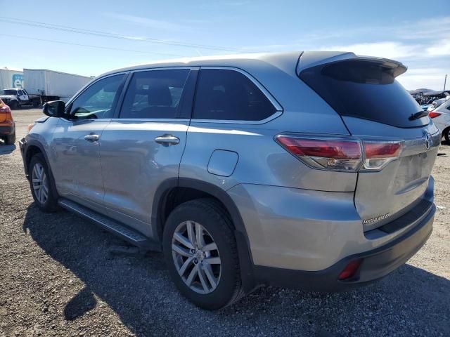 2015 Toyota Highlander LE