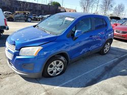 Salvage cars for sale at Wilmington, CA auction: 2016 Chevrolet Trax LS