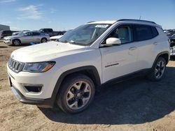 Salvage cars for sale at Amarillo, TX auction: 2020 Jeep Compass Limited