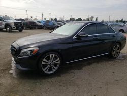 Salvage cars for sale from Copart Los Angeles, CA: 2015 Mercedes-Benz C300