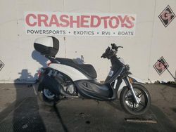 Piaggio salvage cars for sale: 2019 Piaggio Scooter