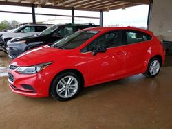 Chevrolet Cruze LT salvage cars for sale: 2018 Chevrolet Cruze LT