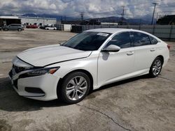 Salvage cars for sale from Copart Sun Valley, CA: 2019 Honda Accord LX