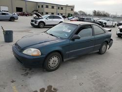 Honda Civic DX salvage cars for sale: 1997 Honda Civic DX