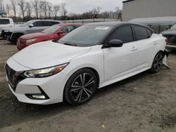 Salvage cars for sale at Spartanburg, SC auction: 2021 Nissan Sentra SR