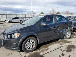 Chevrolet Sonic salvage cars for sale: 2015 Chevrolet Sonic LT