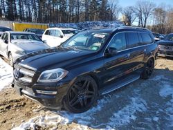 Salvage cars for sale from Copart North Billerica, MA: 2016 Mercedes-Benz GL 450 4matic