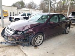 Salvage cars for sale at Hueytown, AL auction: 2012 Ford Fusion SEL