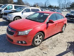 Chevrolet salvage cars for sale: 2012 Chevrolet Cruze LT