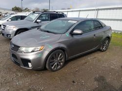 Salvage cars for sale at Sacramento, CA auction: 2012 KIA Forte SX