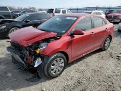 KIA salvage cars for sale: 2021 KIA Rio LX